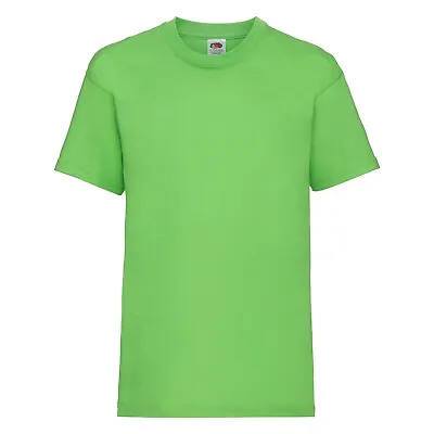 Buy Fruit Of The Loom Kids Valueweight T-Shirt Tee - 25 Colours - 1-15 Years - New • 2.79£
