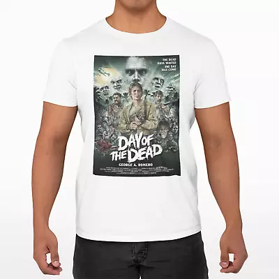 Buy Day Of The Dead Film Zombie Horror Funny T Shirt Retro Birthday Movie Film • 5.99£