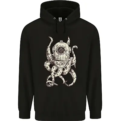 Buy Steampunk Octopus Kraken Cthulhu Mens 80% Cotton Hoodie • 21.99£