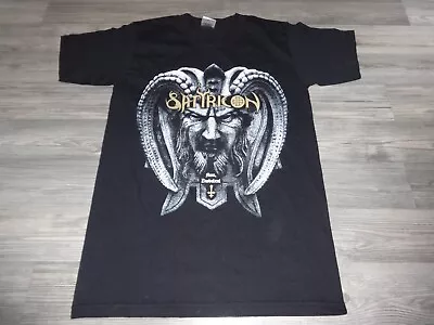 Buy Satyricon Shirt Black Metal Emperor Urfaust Horna 1349 Mgla Zemial (S) • 25.74£
