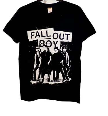 Buy Fall Out Boy Rock Band SAVE ROCK & ROLL UK TOUR 2014 T-shirt - Size S Black  • 9.99£