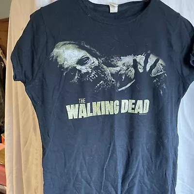 Buy The Walking Dead Bicycle Girl Ladies Tee Shirt  S/M. Rare From 1st Season 2010 • 3.50£