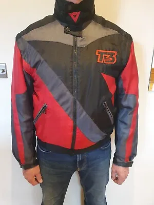 Buy DAiNESE T3 Paddock Jacket, Red, Black And Grey, Euro Size 48 - Fits A Slim L • 90£