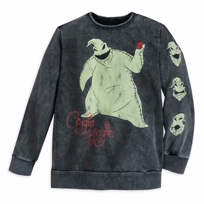 Buy Disney Store Oogie Boogie Sweatshirt For Adults The Nightmare Before Christmas M • 16£