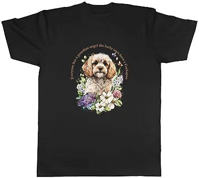 Buy Cockapoo Mens T-Shirt Pet Dog Lover Guardian Angel Tee Gift • 8.99£