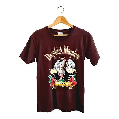 Buy Vintage Dropkick Murphys Women's  XS  Good Rats  Fitted Double Sided T Shirt • 18.93£