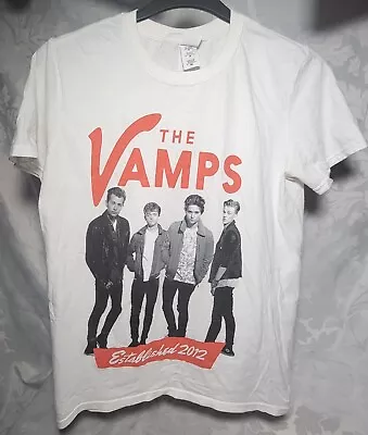 Buy The Vamps Band Tee / T-Shirt - Meet The Vamps 2014 Tour - Size M -  • 11.49£