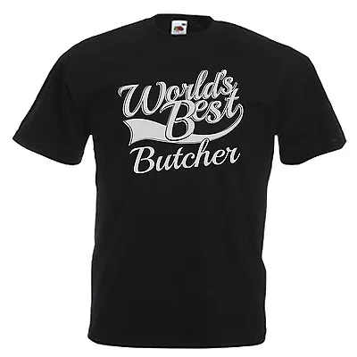 Buy Butcher Novelty Gift Adults Mens T Shirt 12 Colours Size S - 3XL • 9.49£