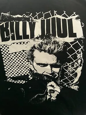 Buy Billy Idol New Black T-shirt Size Large • 19.99£