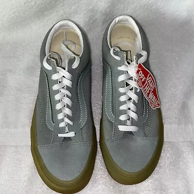 Buy Vans Skate Sneakers Gum Sole Lace Up Light Gray Size 7 Men’s 8.5 Women’s NWT • 23.62£