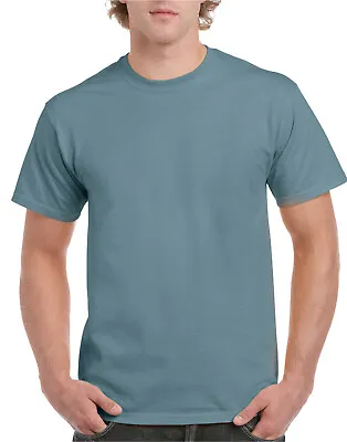 Buy Mens Plain T-Shirt / Gildan Ultra Cotton Tee / New Popular Heavy Blank T Shirt • 2.94£