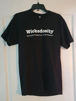 Buy DESPAIR.COM American Apparel Black T-Shirt “Wickedosity – I’m The Definition”- M • 9.41£