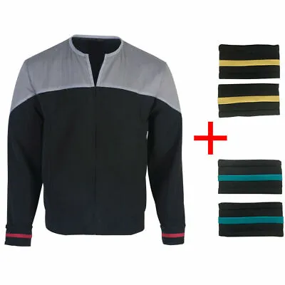 Buy DSN Captain Picard Jacket First Contact Starfleet Uniforms Costumes • 49£