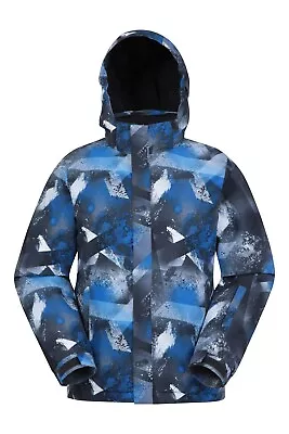 Buy Mountain Warehouse Kids Ski Jacket Waterproof Fleece Lined Boys Girls Coat • 23.99£