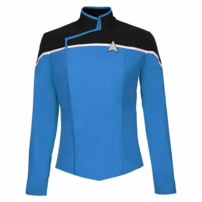 Buy Star Lower Decks Season 1 Trek Cosplay Costume Blue Uniform Unisex Jacket Outfit • 19.80£