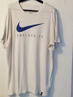 Buy Mens Chelsea FC Nike Football Tee Shirt Jersey - Extra Large • 9.99£