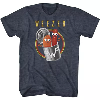 Buy Weezer W Logo Pork & Beans Men's T Shirt Rock Music Merch • 39.89£
