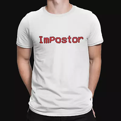 Buy Among Us Impostor T-Shirt - SH Gamer Retro Cool Youtube Funny Film Xmas Kids Top • 8.39£