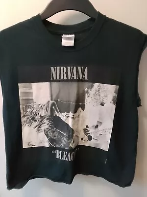 Buy Vintage Nirvana Bleach Customized T-shirt Size S • 1.99£