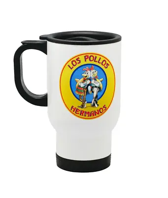 Buy Reusable Travel Coffee Mug Los Pollos Hermanos Breaking Bad / Better Call Saul • 14.99£
