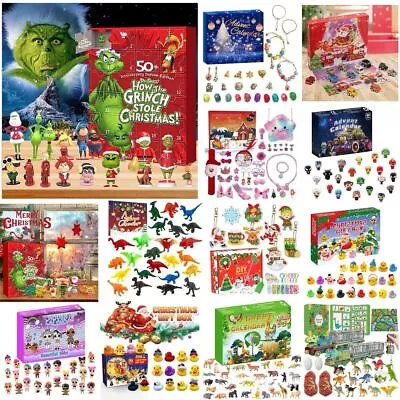 Buy 2023 Christmas Countdown Advent Calendar Blind Box Surprise Toys Xmas Gifts • 30.29£