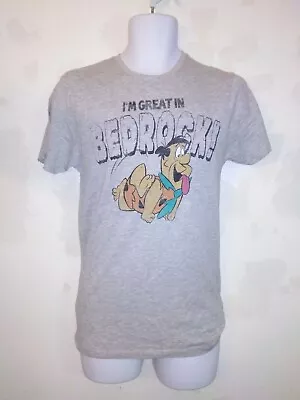 Buy Bnwt The Flintstones Cartoon Character T-shirt Size S • 12.99£