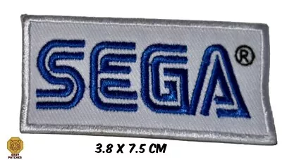 Buy SEGA Game Company Logo Embroidered Iron-On Patch Badge , Jeans, Cap, Jacket • 2.29£