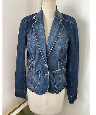 Buy Denim Jacket Only Size 12 Blue CS1 • 30£