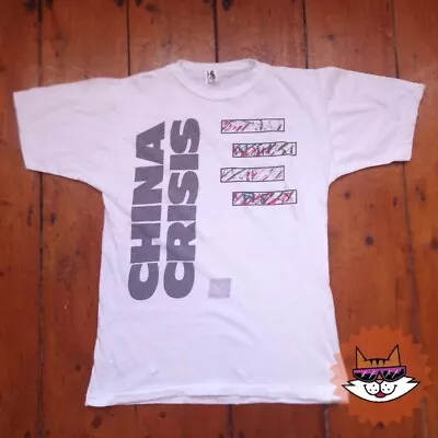 Buy Vintage 1984 China Crisis Tour T Shirt • 35£
