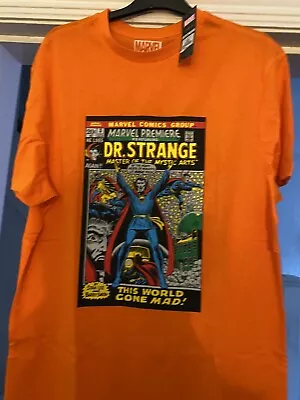 Buy Doctor Strange   Comic Book Licensed XL  Orange Tee Shirt • 10£