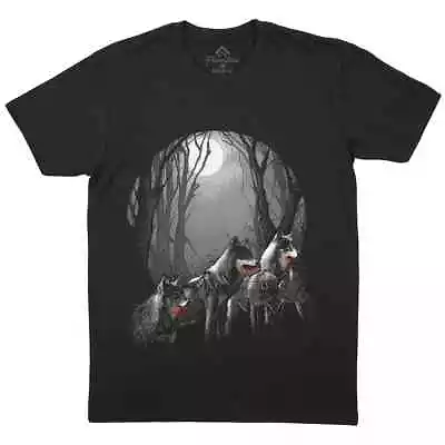 Buy Wolf Haven Mens T-Shirt Horror Pack Howling Moon Ghost Forest Night E114 • 9.99£