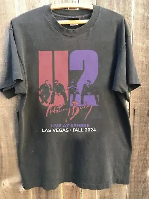 Buy Live At The Sphere U2 2024,Band Music Tshirt, U2 Graphic 2024 Gift • 35.37£