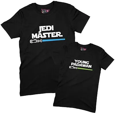 Buy Star Wars Lightsaber T-Shirt | Kids Gift For Him Fathers Day Christmas Dad Jedi • 11.99£