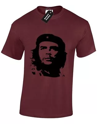 Buy Che Guevara Mens T Shirt  Military Image Revolutionary Marxist • 7.99£