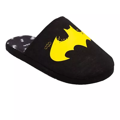 Buy Batman Mens Distressed Logo Slippers • 13.38£