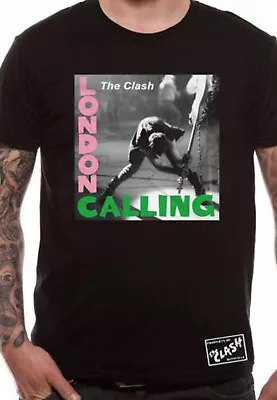 Buy The Clash London Calling Joe Strummer Rock Official Tee T-Shirt Mens Unisex • 17.13£