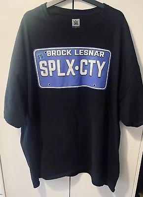 Buy Brock Lesnar Splx City Wrestling T Shirt 4XL WWE Authentic Lesnar F5 Top 4XL  • 10£
