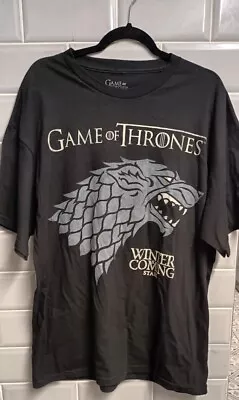 Buy Mens Official Game Of Thrones House Stark Winter Is Coming T Shirt S - Xl • 11.99£