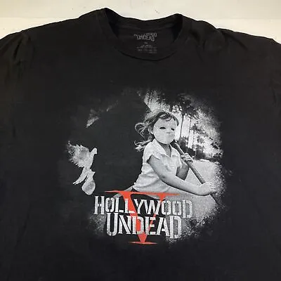 Buy HOLLYWOOD UNDEAD 2017 CONCERT TOUR TEE T SHIRT Sz Mens XL Double Sided  • 14.45£