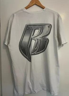 Buy FW14 Supreme Ruff Ryders Tee XL DMX White T-shirt Vintage 2014 Very Rare • 215£