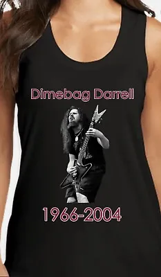 Buy Dimebag Darrell Women’s Tank Top And Men’s Short Sleeve In Black In Various Size • 14.23£