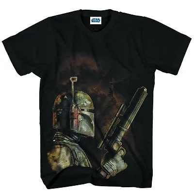 Buy Star Wars T-Shirt Bounty Hunter Black • 22.52£