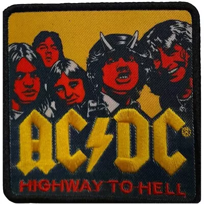 Buy Officially Licensed ACDC Highway To Hell Sew On Patch- Music Rock Patches M143 • 4.29£