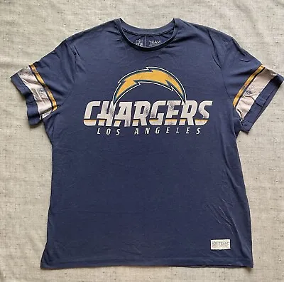Buy NFL Chargers Los Angeles T Shirt Men’s LARGE See Pics • 4.50£