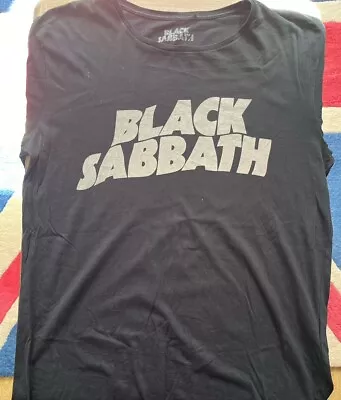 Buy Black Sabbath Official 2016 T-Shirt Size Large • 9£