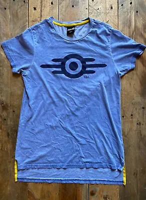 Buy Official Fallout 76 T-Shirt - Medium - Distressed Blue - Bethesda 2018 Difuzed  • 15£