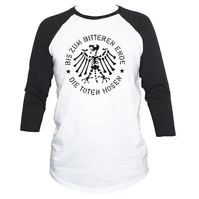 Buy Die Toten Hosen Punk Rock Hardcore Metal T Shirt Unisex 3/4 Sleeve Top New S-XL • 21.25£
