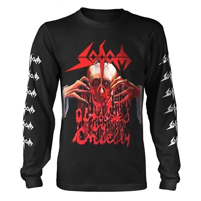 Buy Sodom 'Obsessed By Cruelty' Long Sleeve T Shirt - NEW • 24.99£