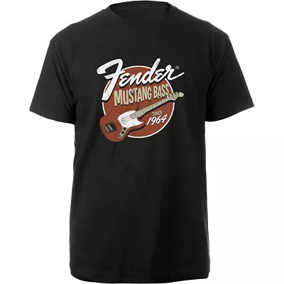 Buy Fender Mustang Bass 2 Official Tee T-Shirt Mens Unisex • 15.99£