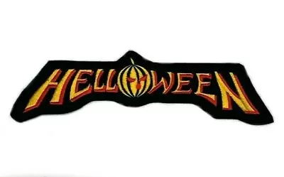 Buy HELLOWEEN Patch 4.7  Iron-on Badge Heavy Metal Band Pumpkin Logo Emblem Patches • 4.79£